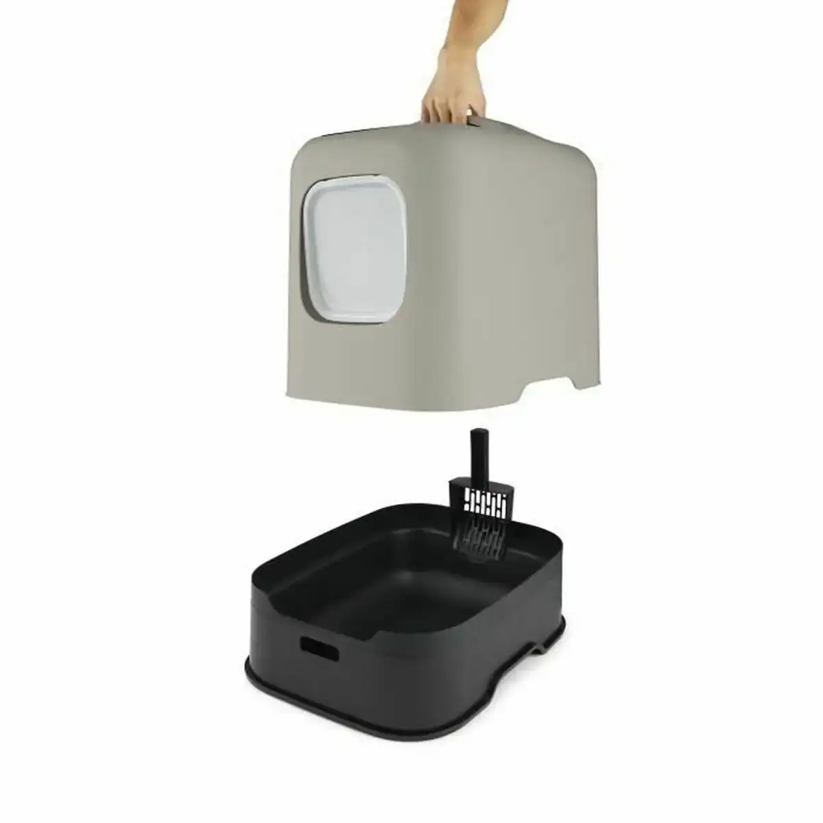 Bac a litiere pour chats rotho my pet capuccino plastique_8233. DIAYTAR COTE D'IVOIRE - Où la Mode et le Confort se Rencontrent. Plongez dans notre univers de produits et trouvez des articles qui vous habillent avec style et aisance.