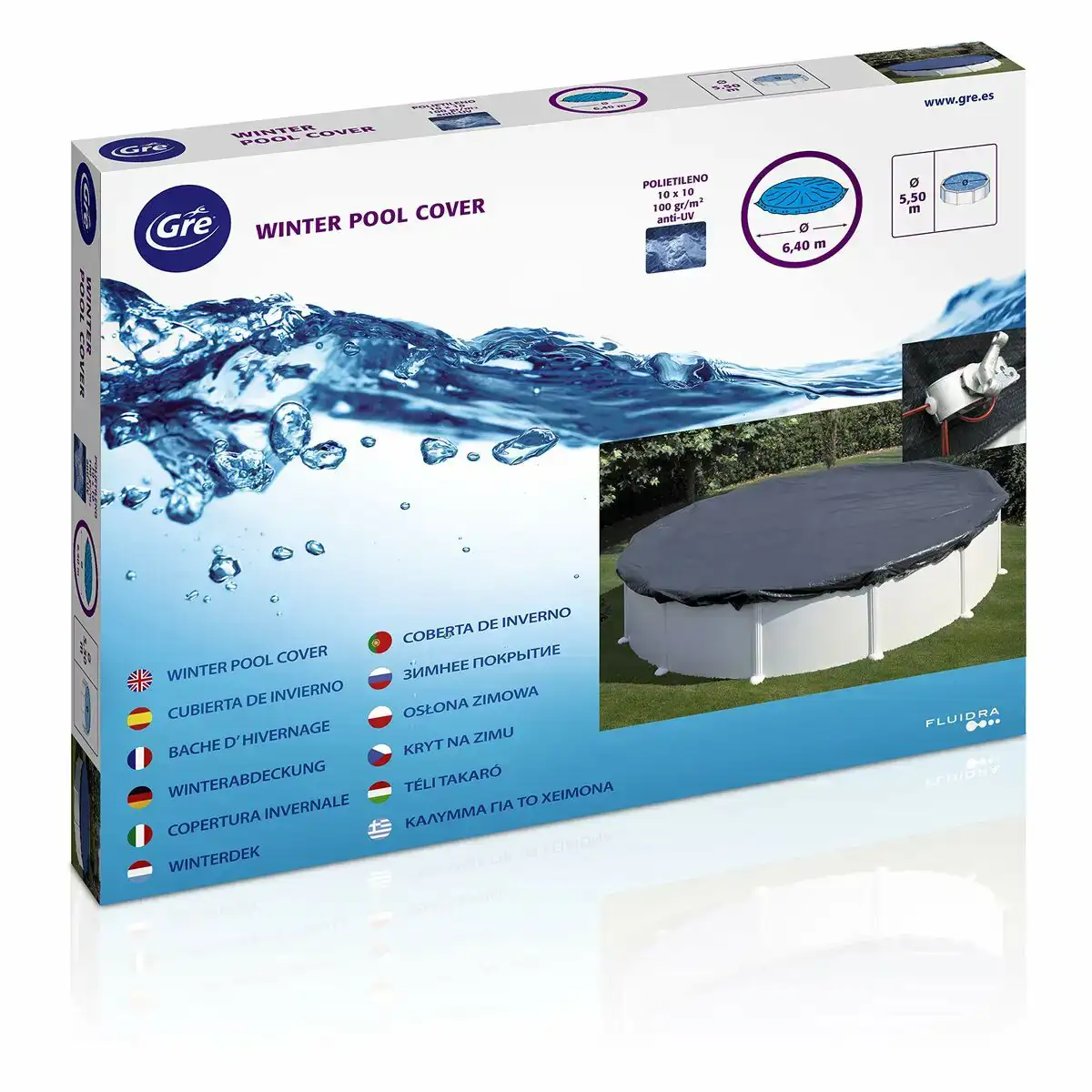 Baches de piscine gre cipr451 o 460 cm noir_9524. DIAYTAR COTE D'IVOIRE - Votre Marché Virtuel au Côte d'Ivoire. Parcourez notre boutique en ligne pour trouver des trésors cachés, des articles indispensables du quotidien aux joyaux artistiques.