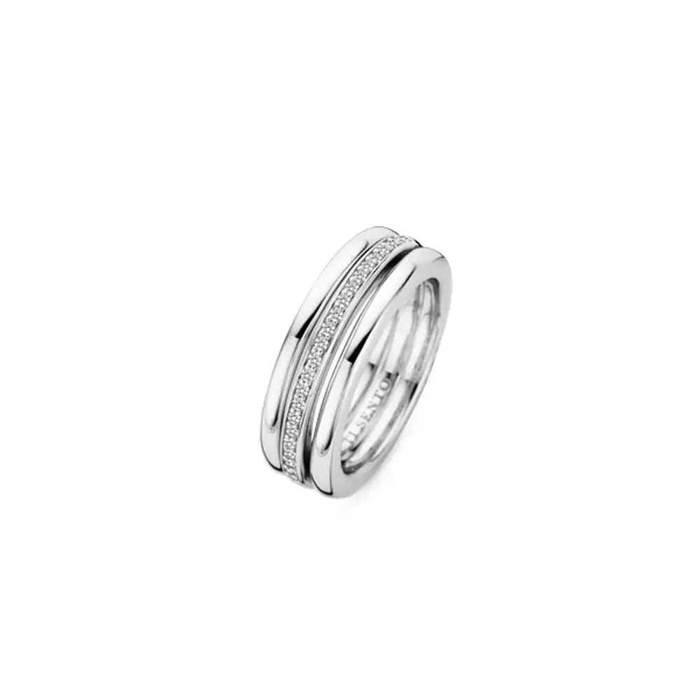 Bague femme ti sento 12146zi 54 14_1880. DIAYTAR COTE D'IVOIRE - Où Choisir est une Célébration. Découvrez notre sélection de produits qui représentent la diversité et la joie du Côte d'Ivoire, à chaque étape de votre vie.