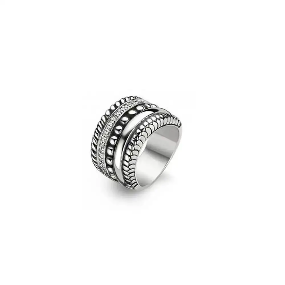 Bague femme ti sento 1835zi 56 16_5717. Bienvenue chez DIAYTAR COTE D'IVOIRE - Où Chaque Objet a son Histoire. Découvrez notre sélection méticuleuse et choisissez des articles qui racontent l'âme du Côte d'Ivoire.
