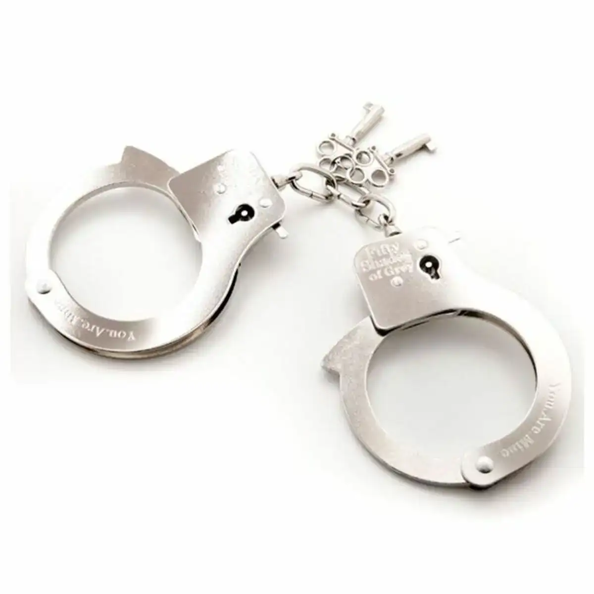Bagues menottes en metal fifty shades of grey fs 40176_3343. Bienvenue chez DIAYTAR COTE D'IVOIRE - Où Chaque Article Est une Découverte. Naviguez à travers nos offres et laissez-vous surprendre par des trésors cachés qui enrichiront votre vie.