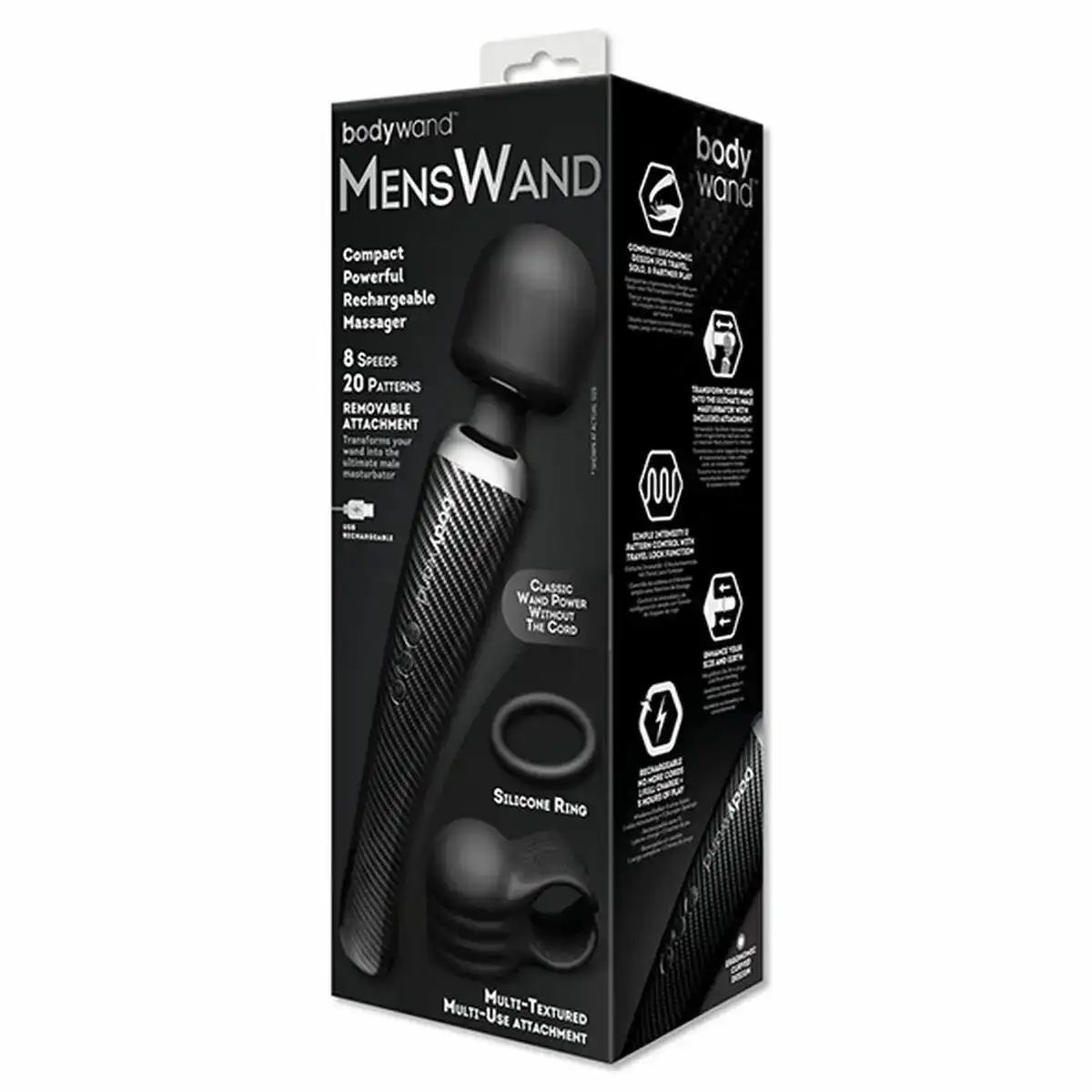 Baguette de massage bodywand homme_7491. DIAYTAR COTE D'IVOIRE - L'Art de Choisir, l'Art de Vivre. Parcourez notre boutique en ligne et découvrez des produits qui transforment chaque choix en une expérience enrichissante.