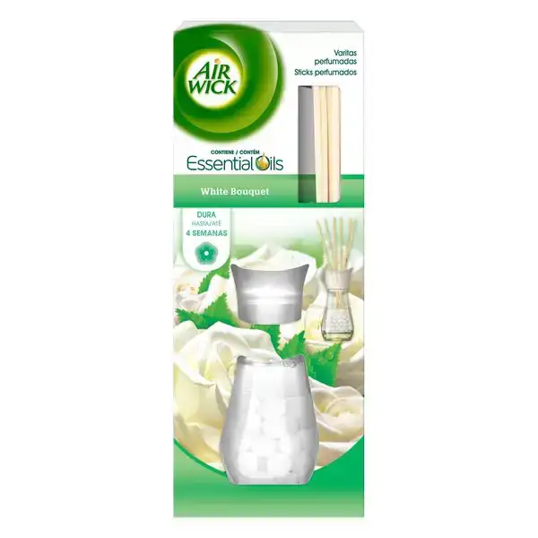 Baguettes parfumees air wick white bouquet_6300. Découvrez DIAYTAR COTE D'IVOIRE - Là où Votre Shopping Prend Vie. Plongez dans notre vaste sélection et trouvez des produits qui ajoutent une touche spéciale à votre quotidien.