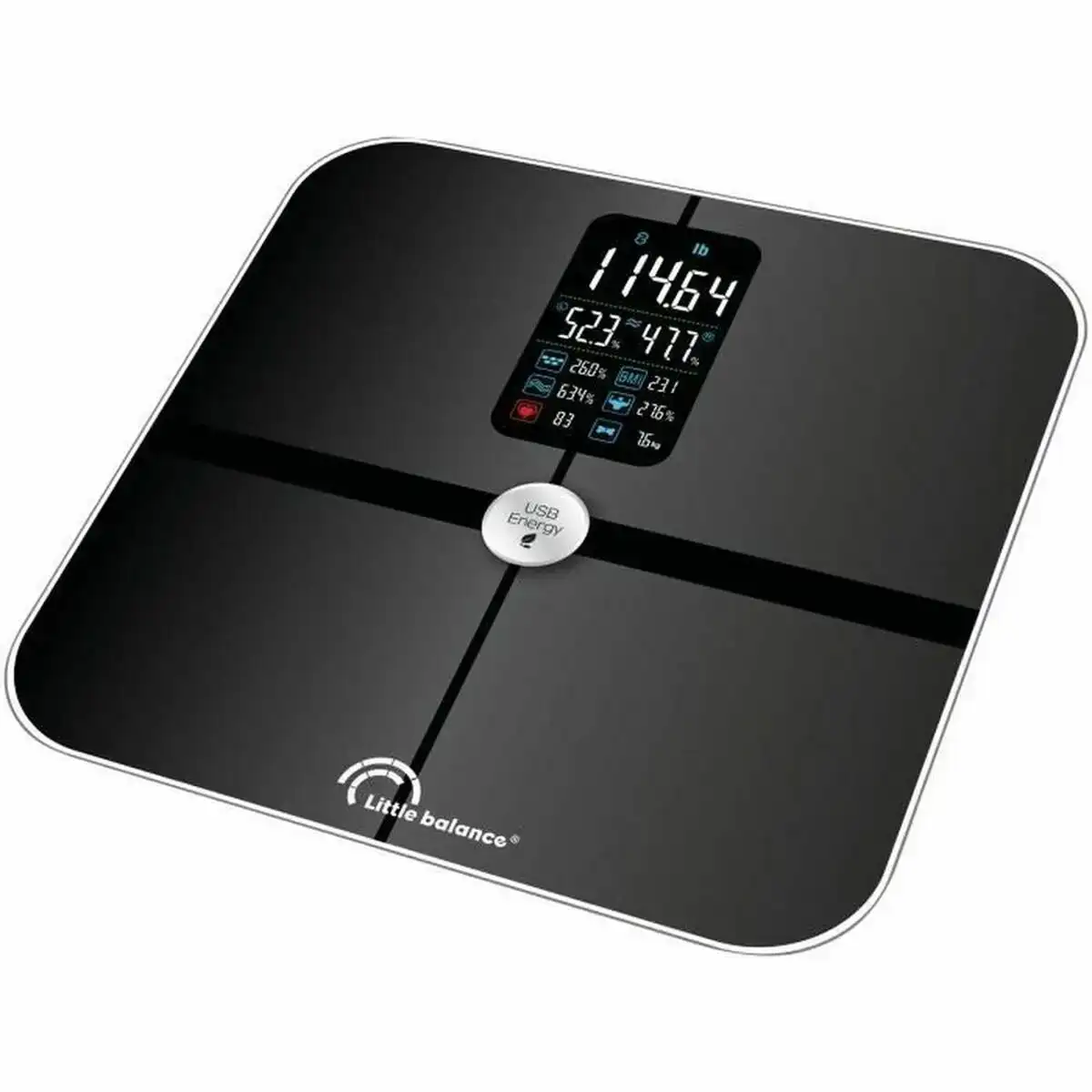 Balance numerique de salle de bain little balance cardio connect 4 noir 180 kg_6216. DIAYTAR COTE D'IVOIRE - Où Choisir est un Voyage Cultuel. Explorez notre boutique en ligne et découvrez des produits qui célèbrent la richesse et la diversité culturelle du Côte d'Ivoire.