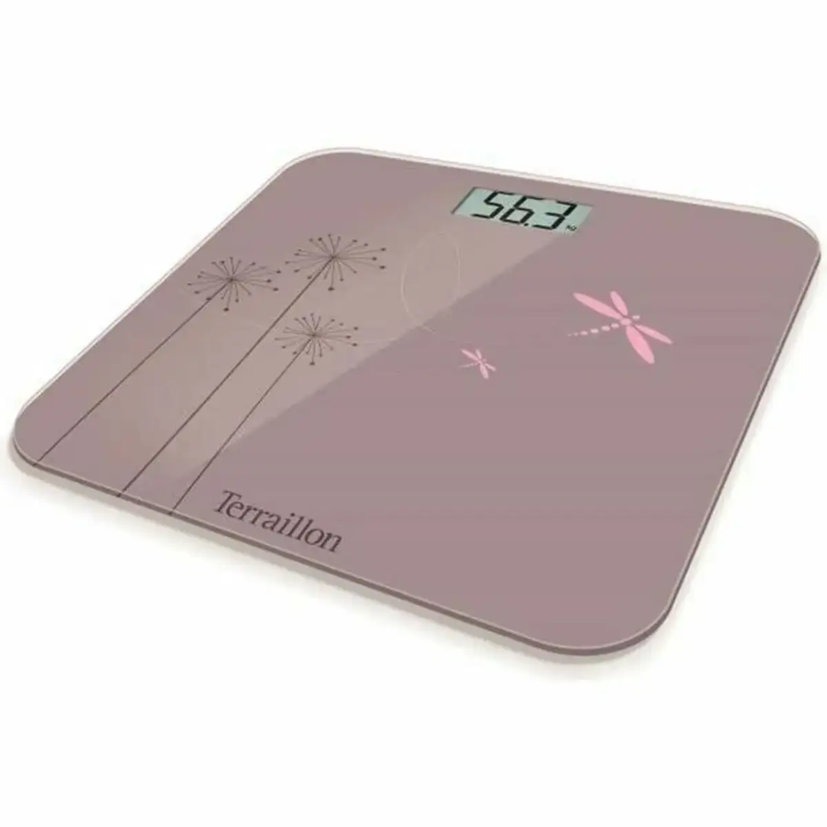 Balance numerique de salle de bain terraillon eden rose verre 30 x 30 cm_8114. DIAYTAR COTE D'IVOIRE - Où Choisir Devient une Découverte. Explorez notre boutique en ligne et trouvez des articles qui vous surprennent et vous ravissent à chaque clic.