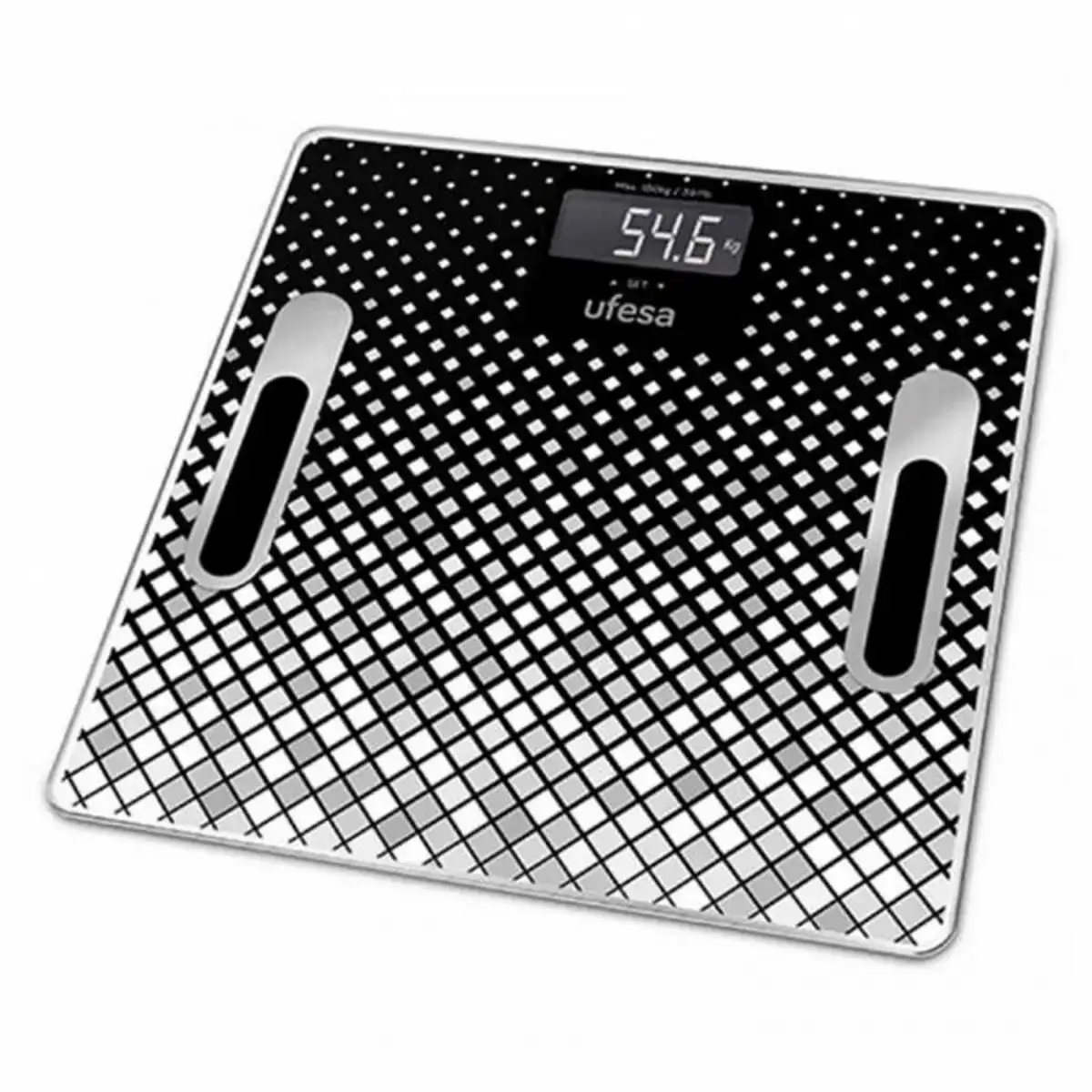 Balance numerique de salle de bain ufesa be1855 noir blanc 30 x 30 cm negro_8604. DIAYTAR COTE D'IVOIRE - L'Art de Vivre l'Excellence au Quotidien. Explorez notre gamme et choisissez des produits qui ajoutent une note de prestige à votre vie.