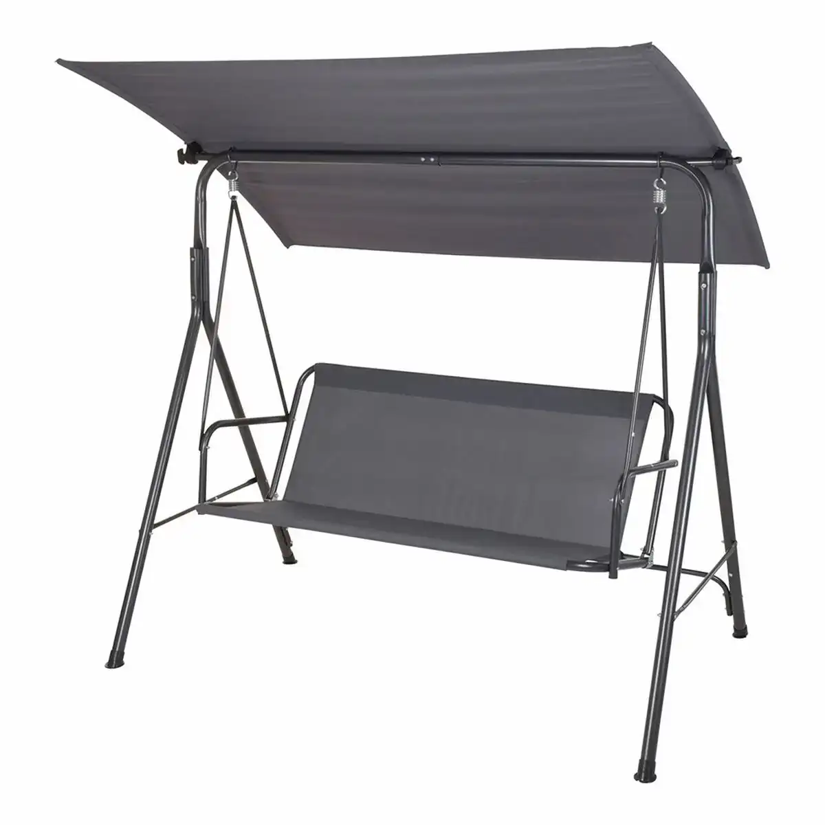Balancelle de jardin avec auvent progarden jardin gris fonce 170 x 120 x 150 cm_6852. DIAYTAR COTE D'IVOIRE - Votre Destination Shopping de Confiance. Naviguez à travers notre boutique en ligne et profitez d'une sélection soigneusement choisie de produits qui répondent à toutes vos exigences.