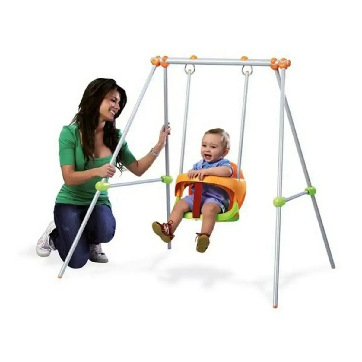 Balancoire baby swing smoby 310046 120 x 124 x 120 cm _8099. DIAYTAR COTE D'IVOIRE - L'Art de Magasiner sans Frontières. Parcourez notre vaste sélection d'articles et trouvez tout ce dont vous avez besoin, du chic à l'authentique, du moderne au traditionnel.