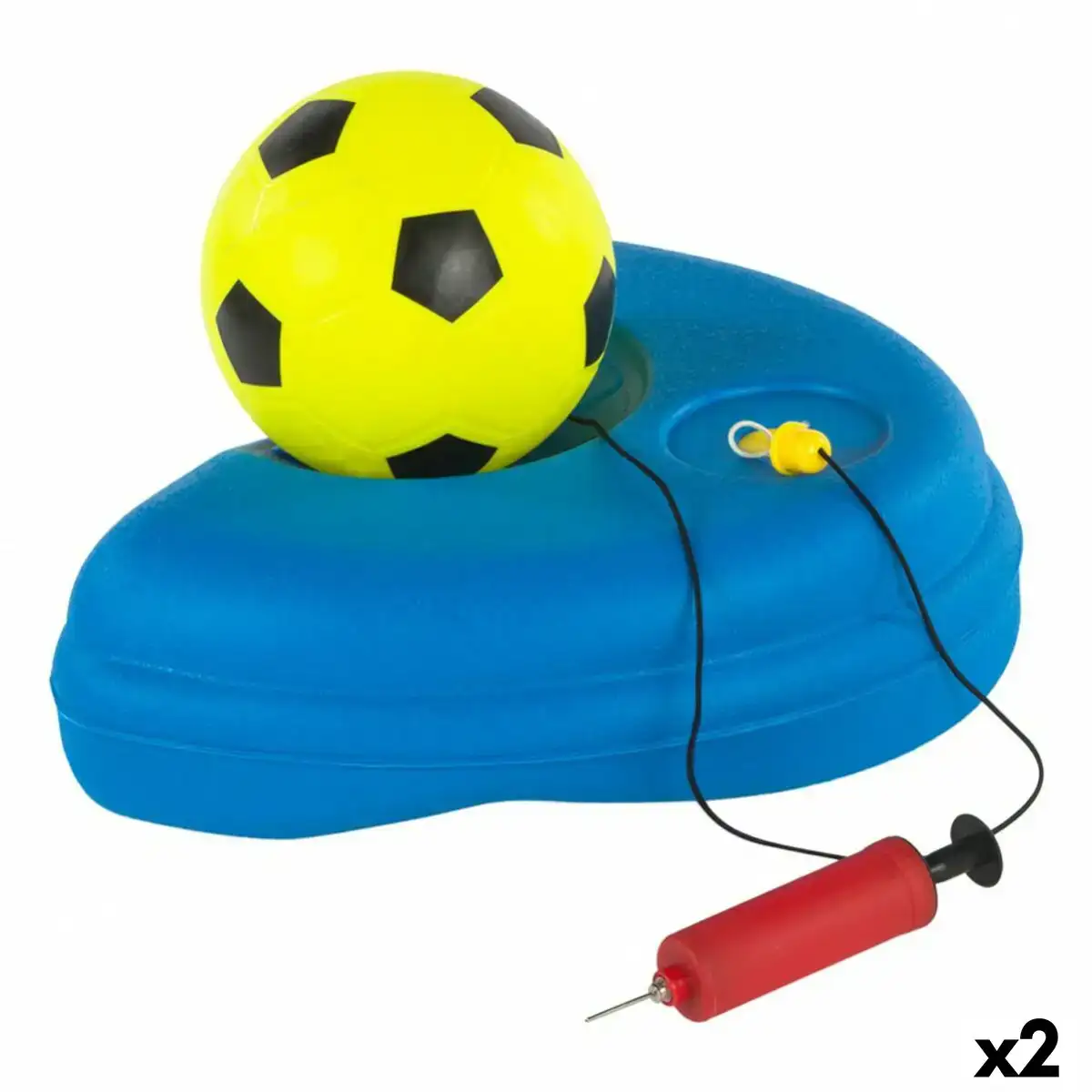 Ballon de football colorbaby formation avec support plastique 2 unites _7818. DIAYTAR COTE D'IVOIRE - L'Univers de l'Élégance Accessible. Plongez dans notre catalogue et choisissez des produits qui allient sophistication et accessibilité pour un shopping exquis.