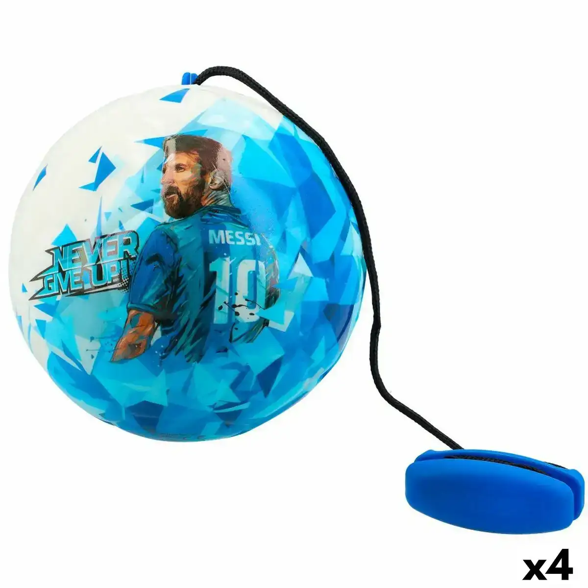 Ballon de football messi training system corde formation polyurethane 4 unites _8461. DIAYTAR COTE D'IVOIRE - Où Chaque Produit a son Histoire. Découvrez notre gamme de produits, chacun portant en lui le récit de l'artisanat et de la passion, pour vous offrir une expérience de shopping authentique.
