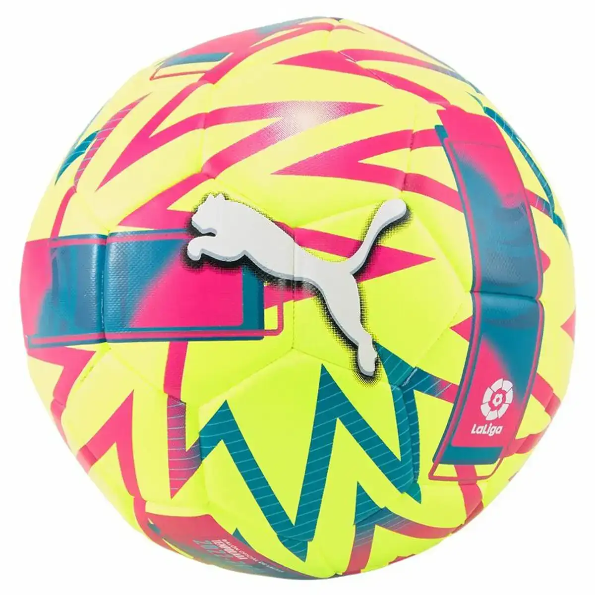 Ballon de football puma orbita la liga jaune 5_6541. DIAYTAR COTE D'IVOIRE - L'Art de Choisir, l'Art de S'émerveiller. Explorez notre gamme de produits et laissez-vous émerveiller par des créations authentiques et des designs modernes.