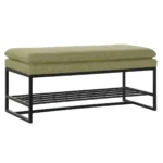 Banc de pied de lit dkd home decor noir vert polyester fer 80 x 36 x 35 cm _2792. Découvrez DIAYTAR COTE D'IVOIRE - Votre Destination de Shopping Inspirée. Naviguez à travers nos offres variées et trouvez des articles qui reflètent votre personnalité et vos goûts.