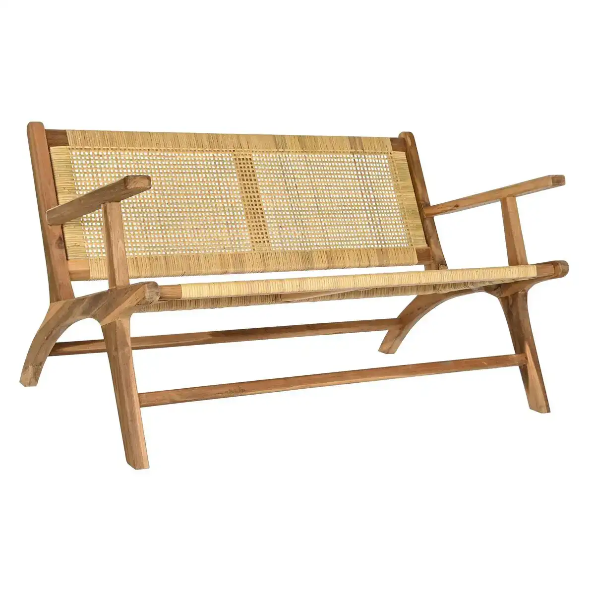 Banc dkd home decor marron naturel 120 x 76 x 68 cm_5397. DIAYTAR COTE D'IVOIRE - L'Odyssée du Shopping à Votre Portée. Parcourez notre boutique en ligne et partez à la découverte d'articles qui rendront chaque jour spécial.