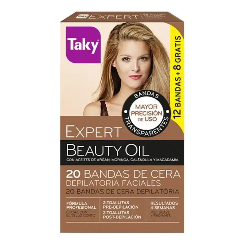 Bandes epilatoires corporelles beauty oil taky 20 pcs 20 unites 12 unites _3668. DIAYTAR COTE D'IVOIRE - Là où l'Élégance Devient un Mode de Vie. Naviguez à travers notre gamme et choisissez des produits qui apportent une touche raffinée à votre quotidien.