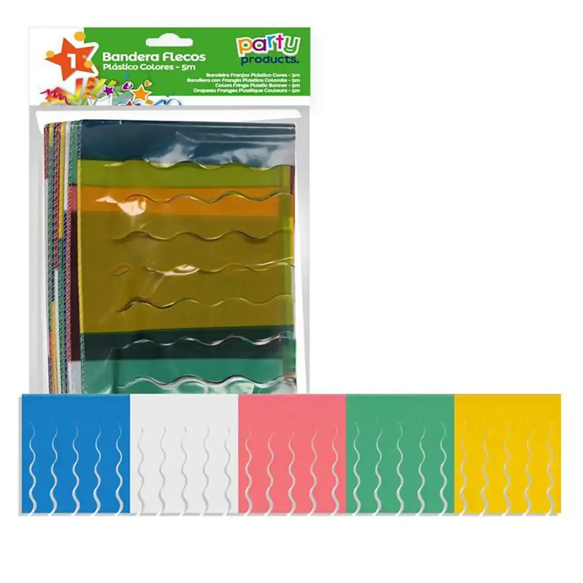 Bannieres multicouleur plastique frange_7608. Bienvenue chez DIAYTAR COTE D'IVOIRE - Où Chaque Achat Fait une Différence. Découvrez notre gamme de produits qui reflètent l'engagement envers la qualité et le respect de l'environnement.