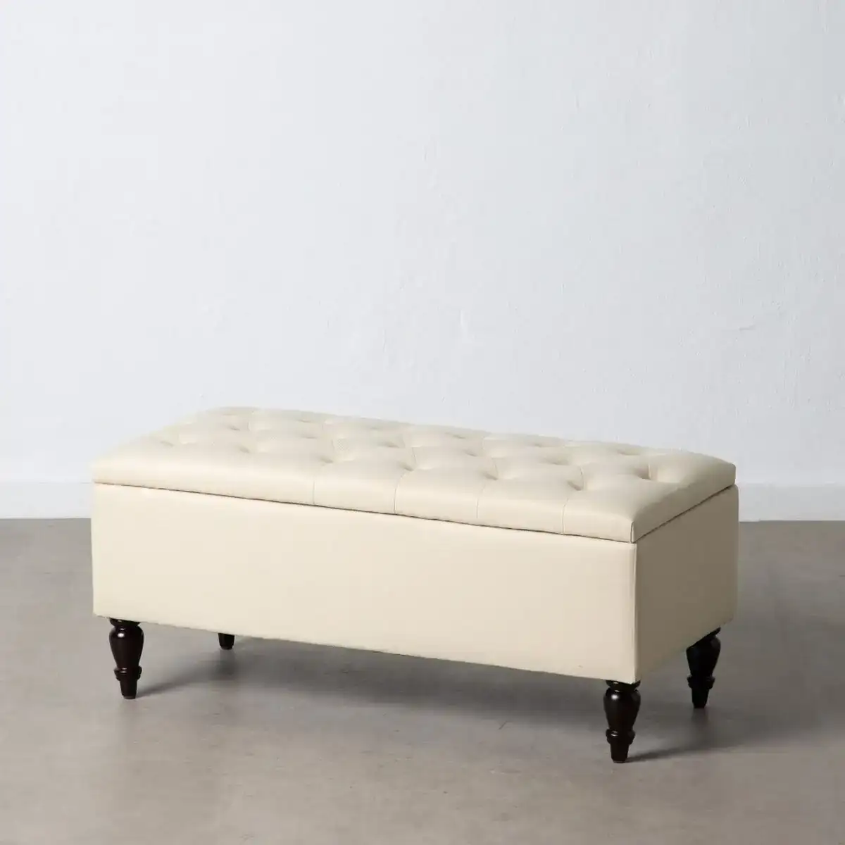 Banquette 94 x 43 x 41 cm naturel lin_2900. Bienvenue chez DIAYTAR COTE D'IVOIRE - Où Chaque Achat est un Geste d'Amour. Découvrez notre sélection minutieuse et choisissez des articles qui témoignent de votre passion.
