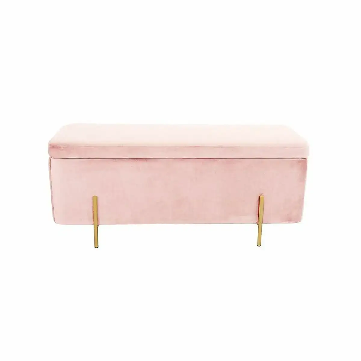 Banquette dkd home decor 110 x 44 x 44 cm rose dore metal_5826. Découvrez DIAYTAR COTE D'IVOIRE - Votre Source de Produits Variés et un Service Exceptionnel. Parcourez nos catégories et bénéficiez d'un service client dévoué, prêt à vous guider à chaque étape.