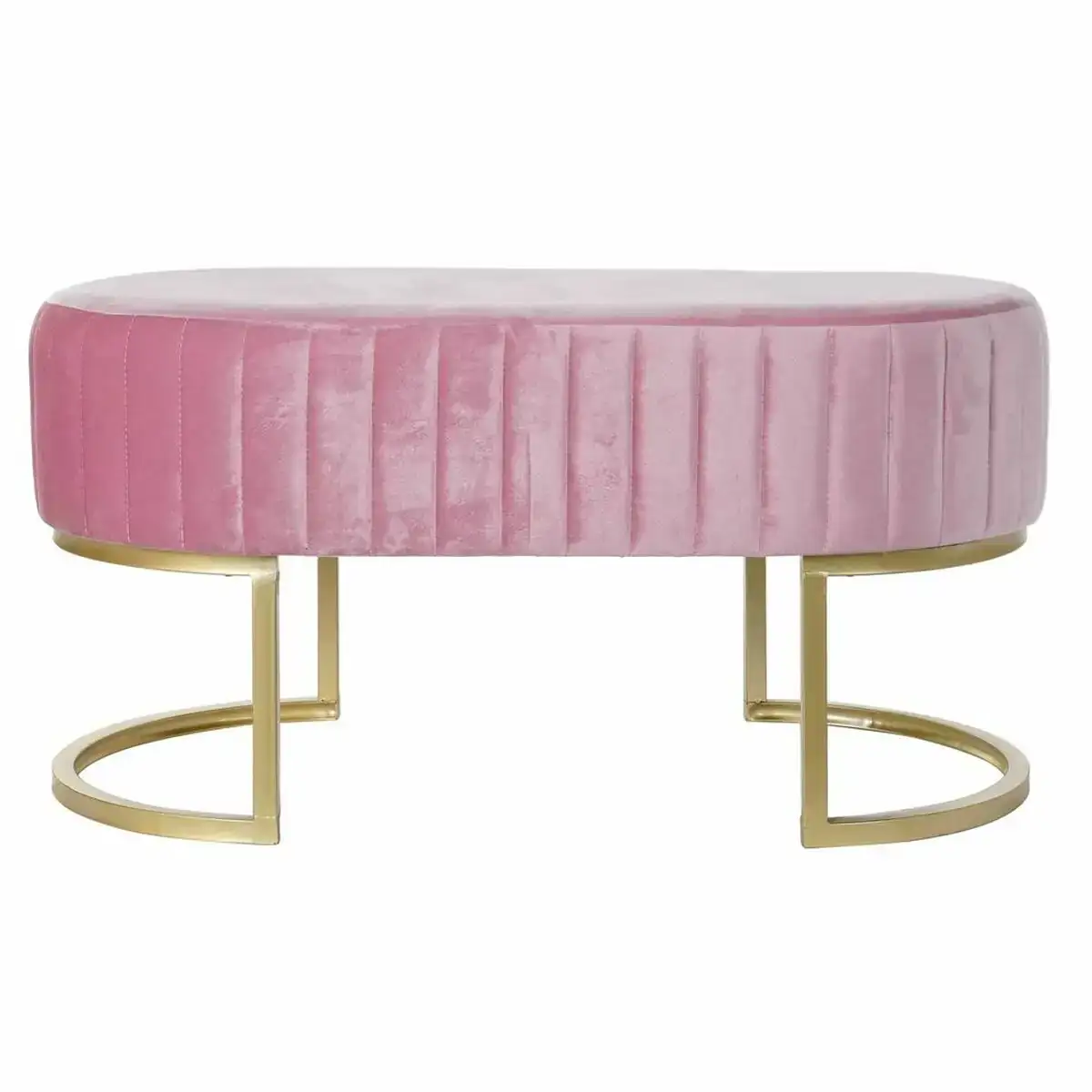 Banquette dkd home decor gty ig rose dore metal velours 90 x 50 x 45 cm _4233. Entrez dans l'Univers de DIAYTAR COTE D'IVOIRE - Où Chaque Produit a son Éclat Unique. Explorez notre gamme variée et choisissez des articles qui illuminent votre quotidien.