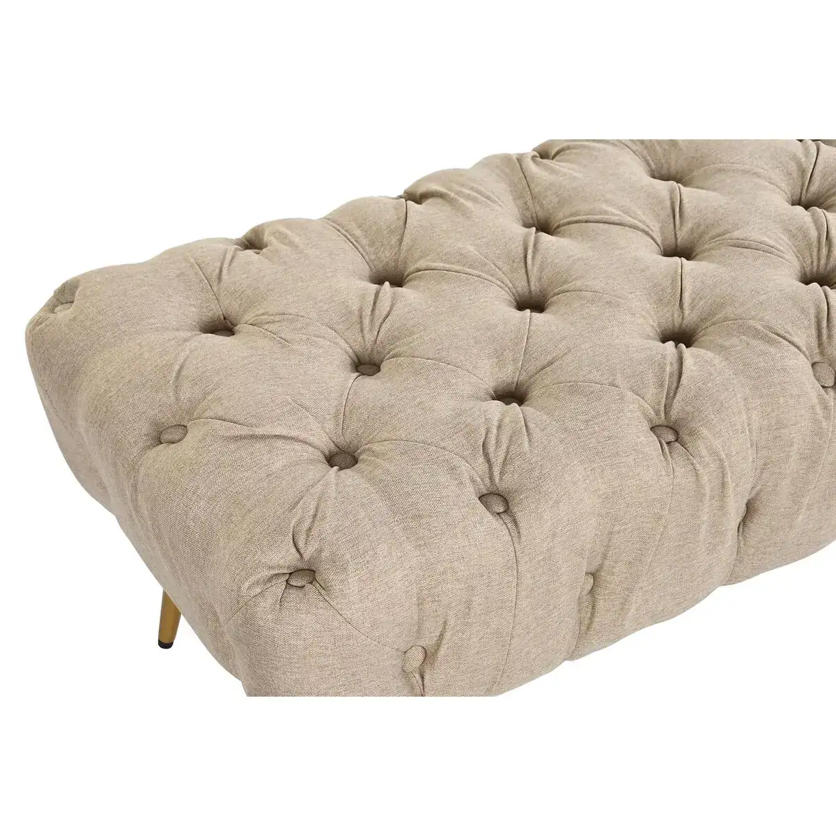 Banquette dkd home decor marron clair metal 103 x 46 x 42 cm_3877. DIAYTAR COTE D'IVOIRE - Où l'Élégance se Mêle à l'Authenticité. Naviguez à travers notre boutique en ligne et choisissez des produits qui incarnent le style et la tradition du Côte d'Ivoire.