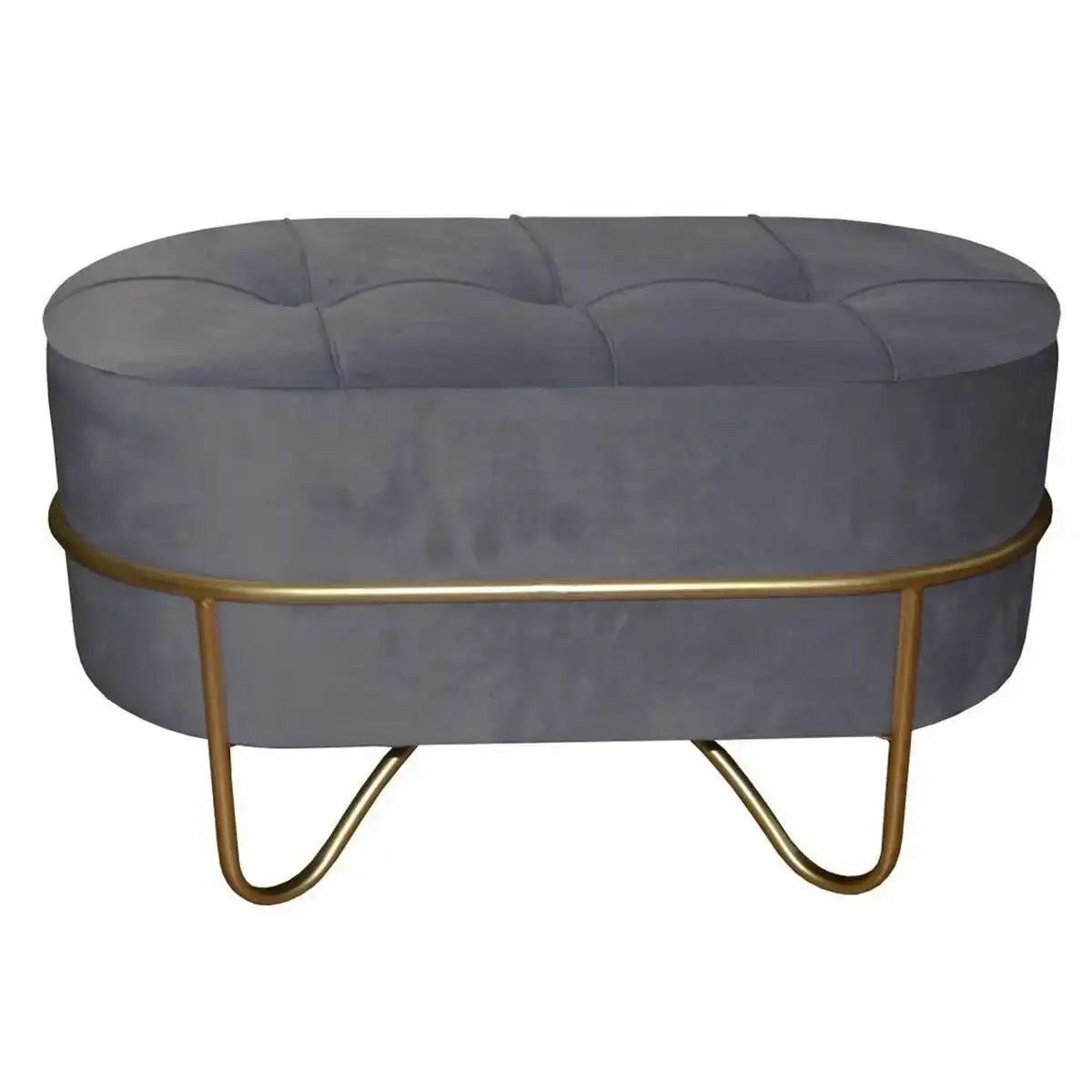Banquette dkd home decor mousse gris dore metal polyester velours bois mdf 72 x 39 x 41 cm 72 x 39 x 39 cm _1836. DIAYTAR COTE D'IVOIRE - L'Artisanat à Portée de Clic. Découvrez notre boutique en ligne pour trouver des produits uniques qui célèbrent la créativité et l'artisanat sénégalais.