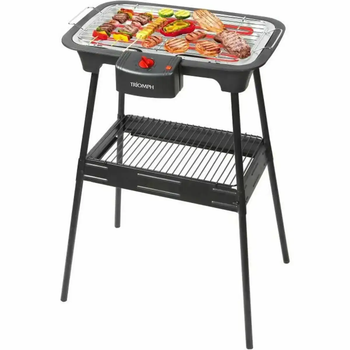 Barbecue electrique triomph 2000 w_2925. DIAYTAR COTE D'IVOIRE - L'Art de Choisir, l'Art de S'émerveiller. Explorez notre gamme de produits et laissez-vous émerveiller par des créations authentiques et des designs modernes.