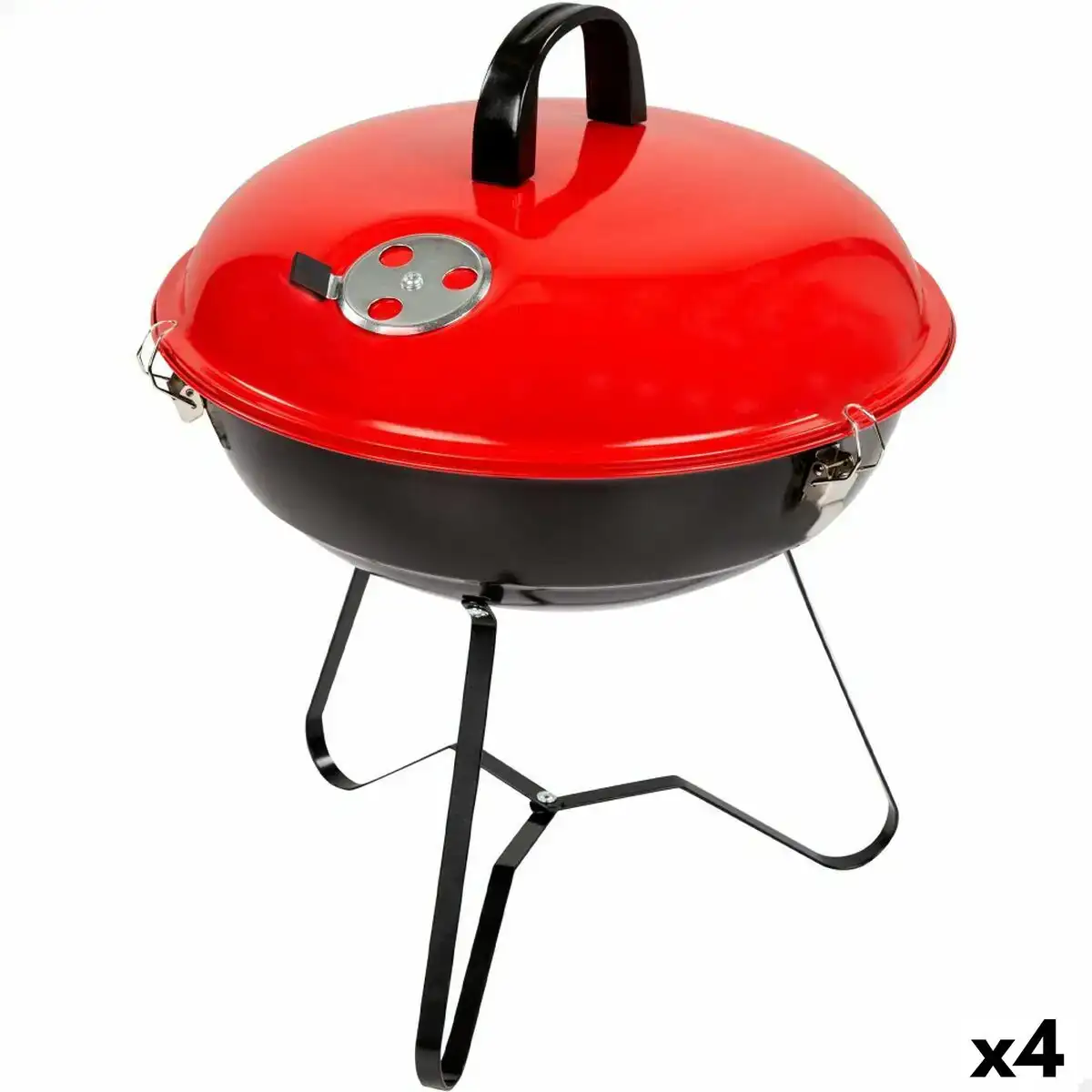 Barbecue portable aktive rouge 36 x 44 x 36 cm o 36 cm metal emaille_1301. DIAYTAR COTE D'IVOIRE - Où Choisir est un Plaisir Responsable. Explorez notre boutique en ligne et adoptez des produits qui reflètent notre engagement envers la durabilité.