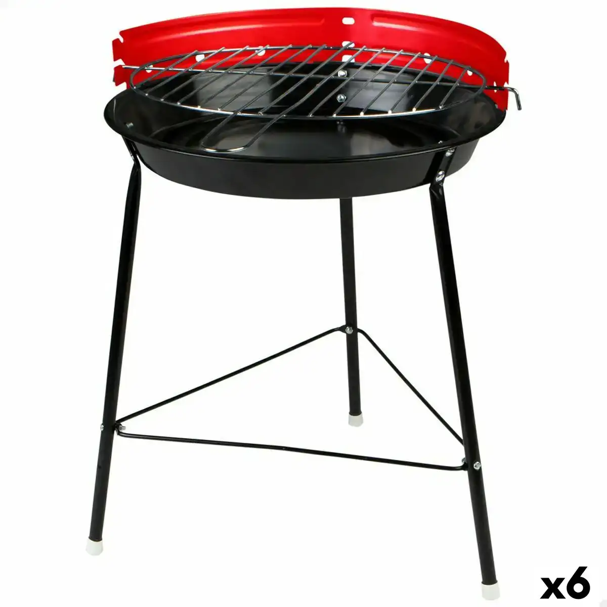 Barbecue portable aktive rouge 37 x 44 x 33 cm plastique fer_5634. DIAYTAR COTE D'IVOIRE - Où l'Élégance Rencontre l'Authenticité. Naviguez à travers notre boutique en ligne et choisissez des produits qui incarnent le style et la tradition du Côte d'Ivoire.