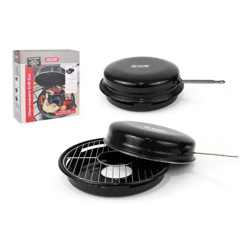 Barbecue portable algon noir o 30 cm _4281. DIAYTAR COTE D'IVOIRE - L'Art du Shopping Facilité. Naviguez sur notre plateforme en ligne pour découvrir une expérience d'achat fluide et agréable, avec une gamme de produits adaptés à tous.