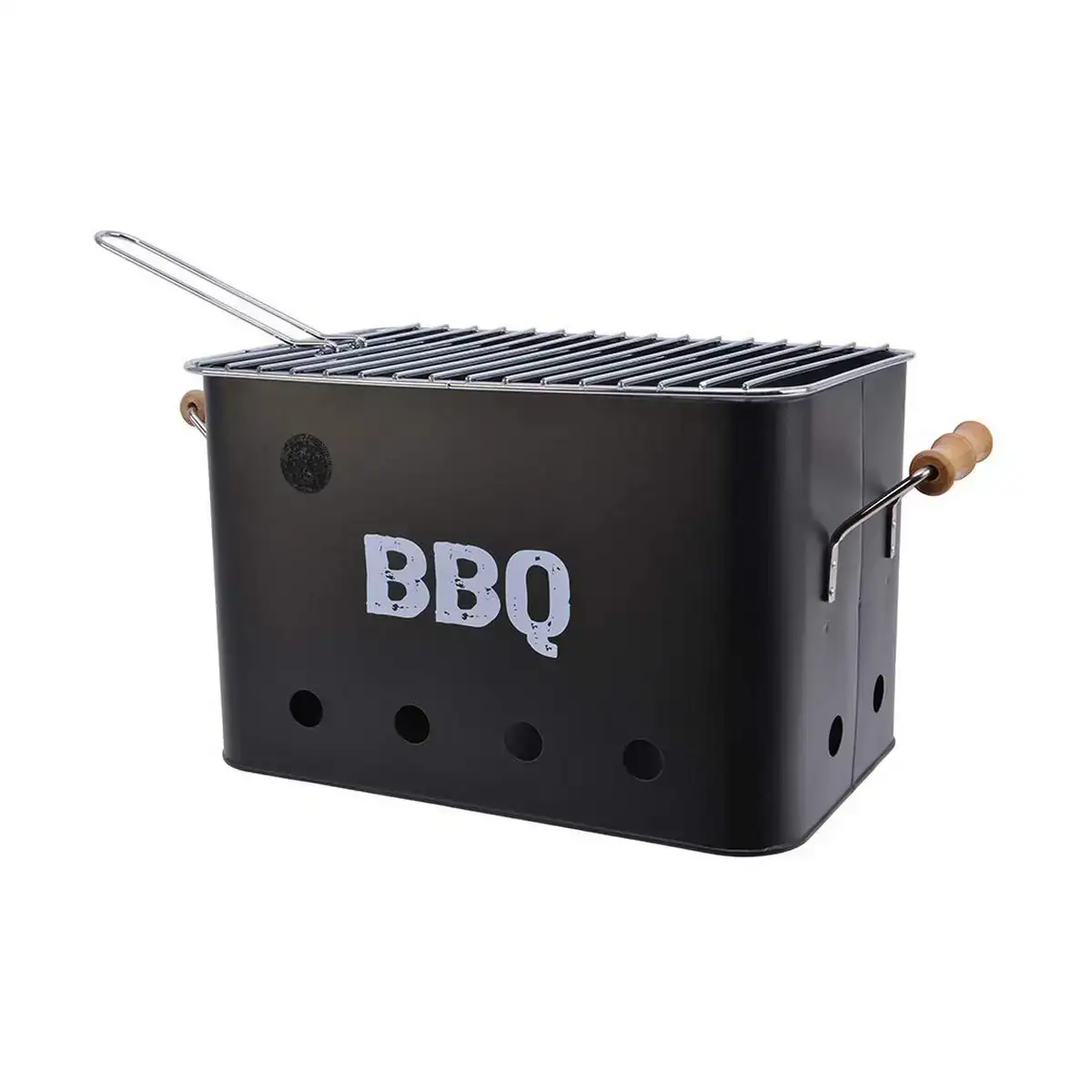 Barbecue portable fer 21 x 32 5 x 21 cm _9867. DIAYTAR COTE D'IVOIRE - Là où Chaque Produit a son Histoire. Découvrez notre gamme de produits, chacun portant en lui le récit de l'artisanat et de la passion, pour vous offrir une expérience de shopping authentique.