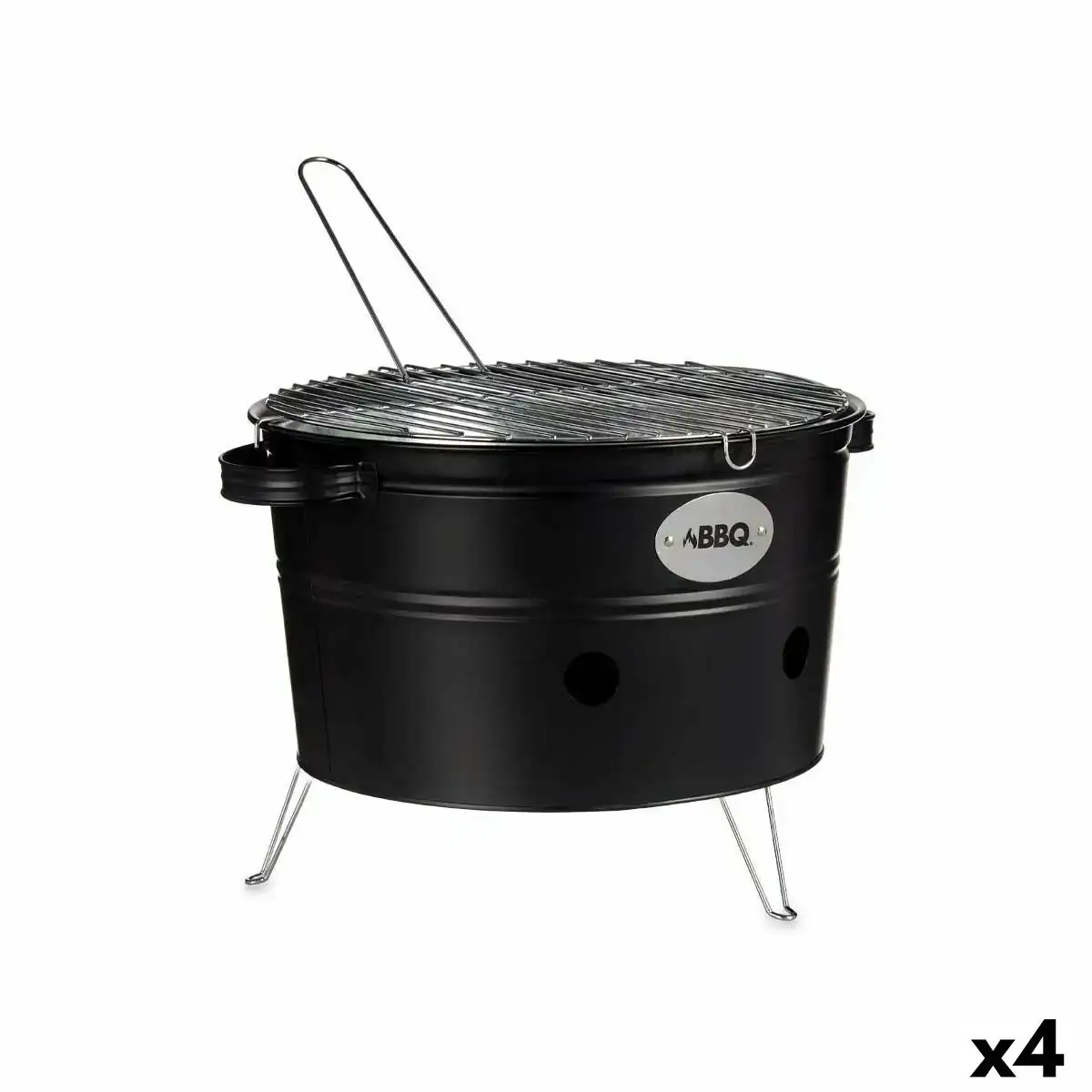 Barbecue portable fer zinc 35 x 21 x 42 cm 4 unites _8526. Découvrez DIAYTAR COTE D'IVOIRE - Là où le Choix Rencontre la Qualité. Parcourez notre gamme diversifiée et choisissez parmi des produits conçus pour exceller dans tous les aspects de votre vie.