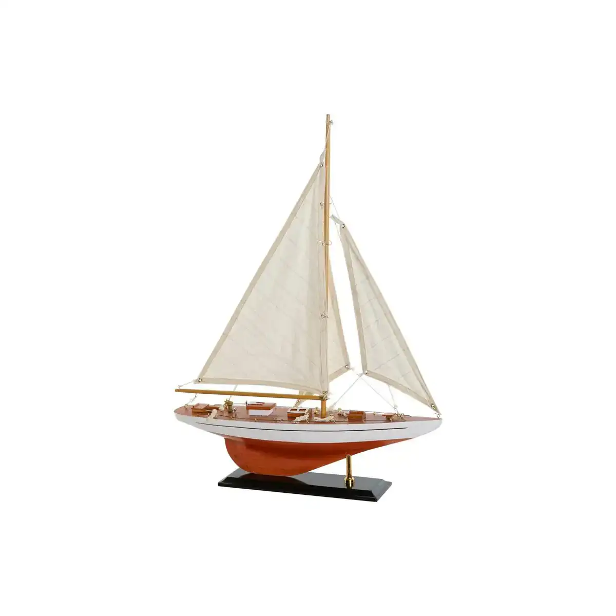 Barco dkd home decor 42 x 9 x 60 cm marron orange mediterraneen_7874. Bienvenue chez DIAYTAR COTE D'IVOIRE - Où le Shopping Devient un Voyage. Explorez notre plateforme pour dénicher des produits uniques, racontant l'histoire et l'âme du Côte d'Ivoire.