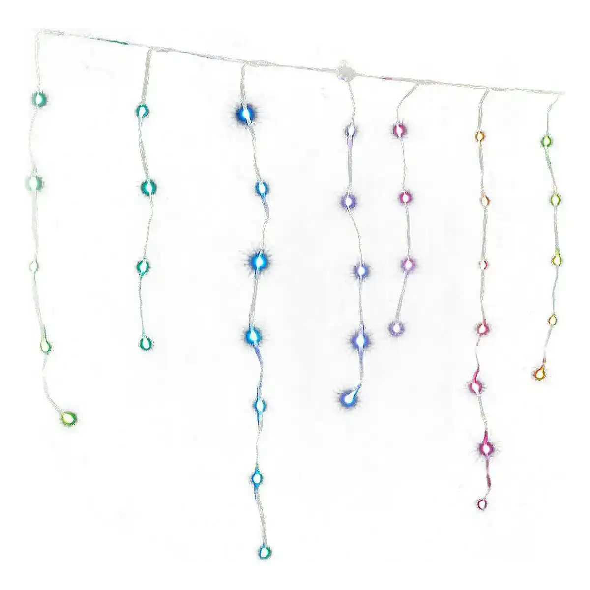 Barriere lumineuse led icicle multicouleur 300 x 70 cm _3862. DIAYTAR COTE D'IVOIRE - Où Choisir Devient un Acte de Découverte. Découvrez notre gamme et choisissez des produits qui éveillent votre curiosité et élargissent vos horizons.
