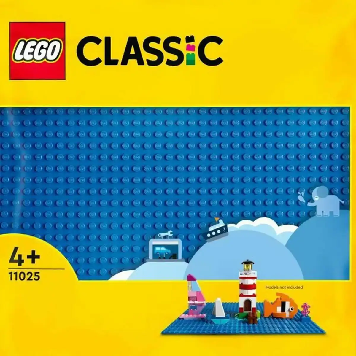 Base d appui lego classic 11025 bleu 32 x 32 cm_5503. DIAYTAR COTE D'IVOIRE - Votre Marché Virtuel au Côte d'Ivoire. Parcourez notre boutique en ligne pour trouver des trésors cachés, des articles indispensables du quotidien aux joyaux artistiques.