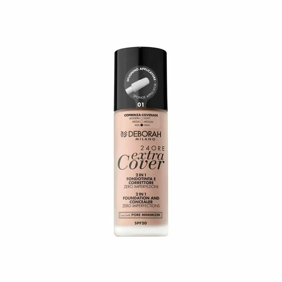Base de maquillage cremeuse 24 ore extra cover deborah 8009518333923_1848. Découvrez DIAYTAR COTE D'IVOIRE - Où l'Élégance Rencontre la Variété. Parcourez notre collection et trouvez des trésors cachés qui ajoutent une touche de sophistication à votre vie quotidienne.