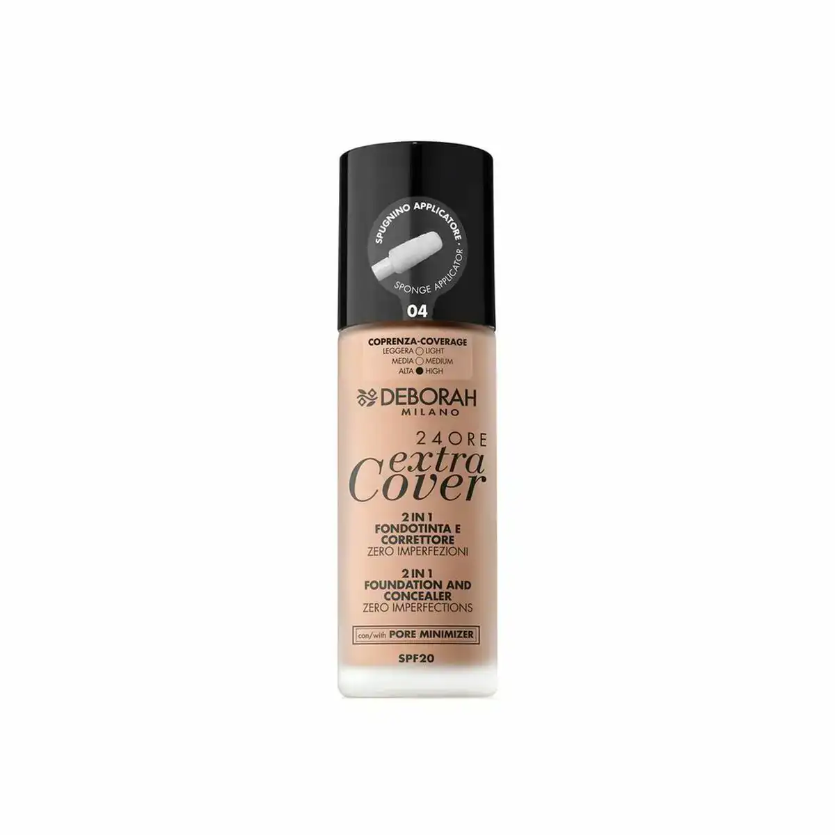 Base de maquillage cremeuse 24 ore extra cover deborah 8009518334074_7548. DIAYTAR COTE D'IVOIRE - Votre Univers Shopping Éclectique. Explorez nos offres variées et découvrez des articles qui embrassent la diversité et la polyvalence de vos besoins.