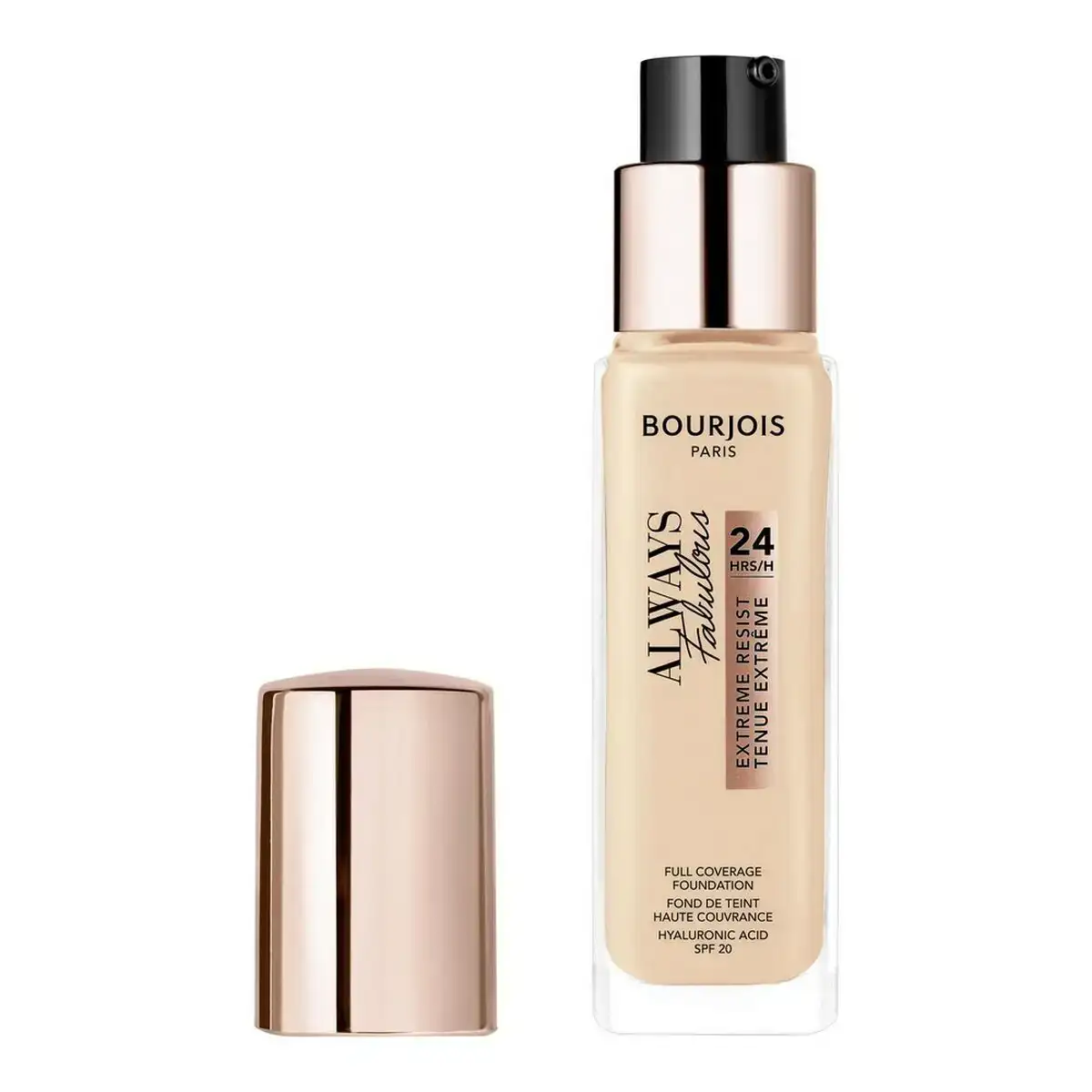 Base de maquillage cremeuse bourjois always fabulous 100 rose ivory 24 heures 30 ml _1688. DIAYTAR COTE D'IVOIRE - Votre Boutique en Ligne, Votre Histoire. Explorez notre sélection et découvrez des produits qui reflètent votre parcours et vos aspirations, un achat à la fois.