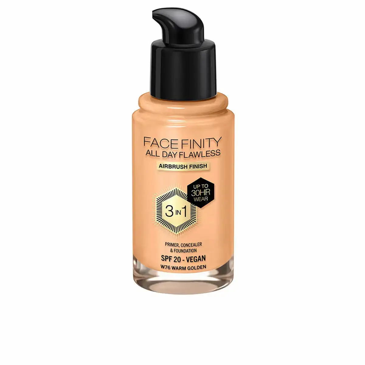 Base de maquillage cremeuse max factor face finity all day flawless 3 en 1 spf 20 no w76 warm golden 30 ml_9250. DIAYTAR COTE D'IVOIRE - Votre Passage vers l'Élégance Abordable. Explorez notre collection où chaque produit est choisi pour sa qualité et son accessibilité, incarnant ainsi l'essence du Côte d'Ivoire.