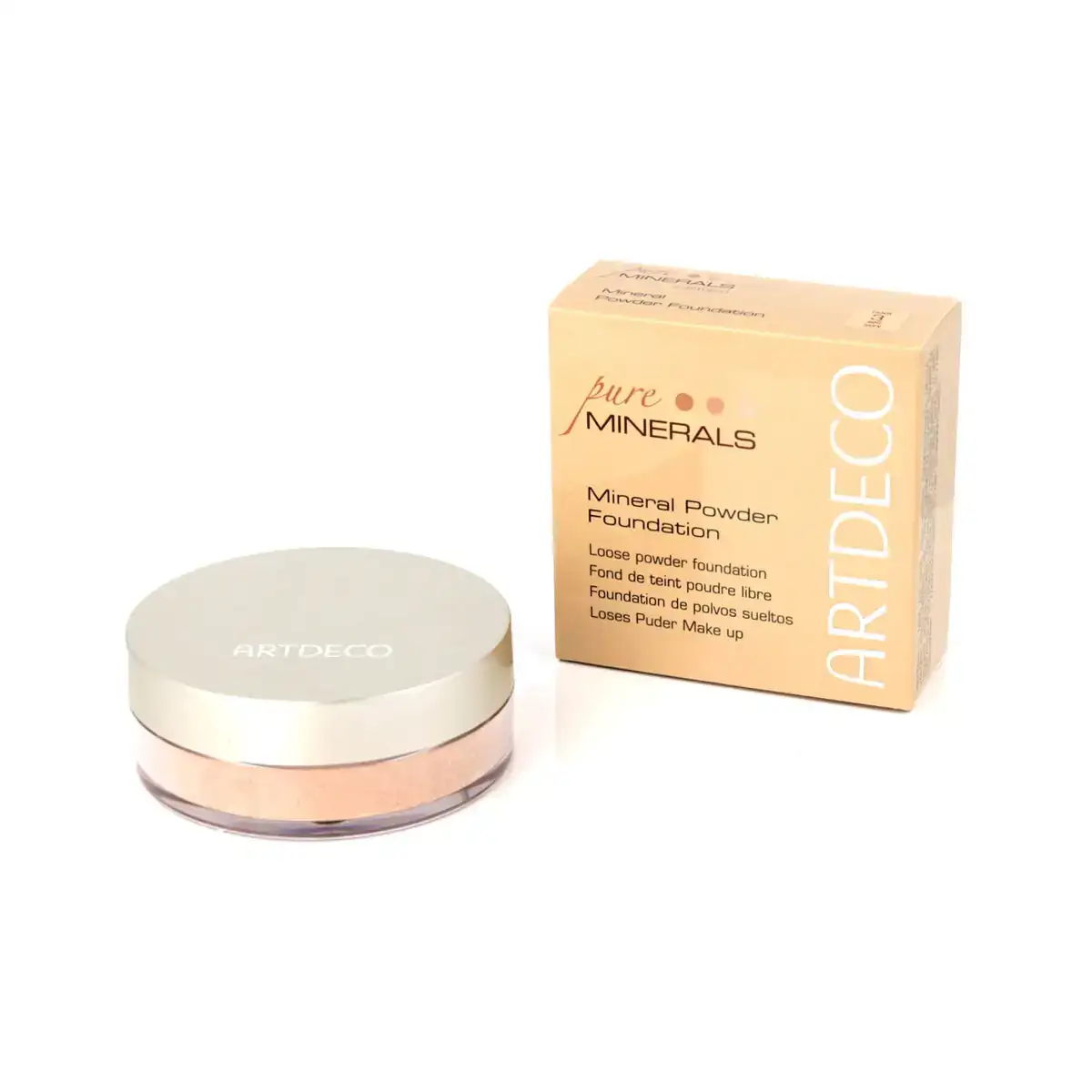 Base de maquillage en poudre artdeco pure minerals no 3 soft ivory 15 g_7043. Entrez dans l'Univers de DIAYTAR COTE D'IVOIRE - Où Chaque Produit a une Signification. Explorez notre gamme diversifiée et découvrez des articles qui résonnent avec votre vie.