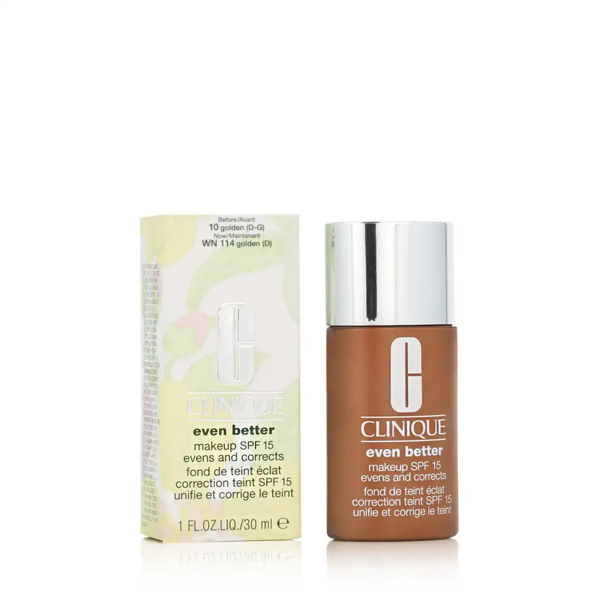 Base de maquillage liquide clinique even better no 114 golden spf 15 30 ml_7147. DIAYTAR COTE D'IVOIRE - Où Votre Shopping Prend Vie. Explorez notre boutique en ligne pour trouver des articles qui vous ressemblent et qui ajoutent de l'éclat à votre quotidien.