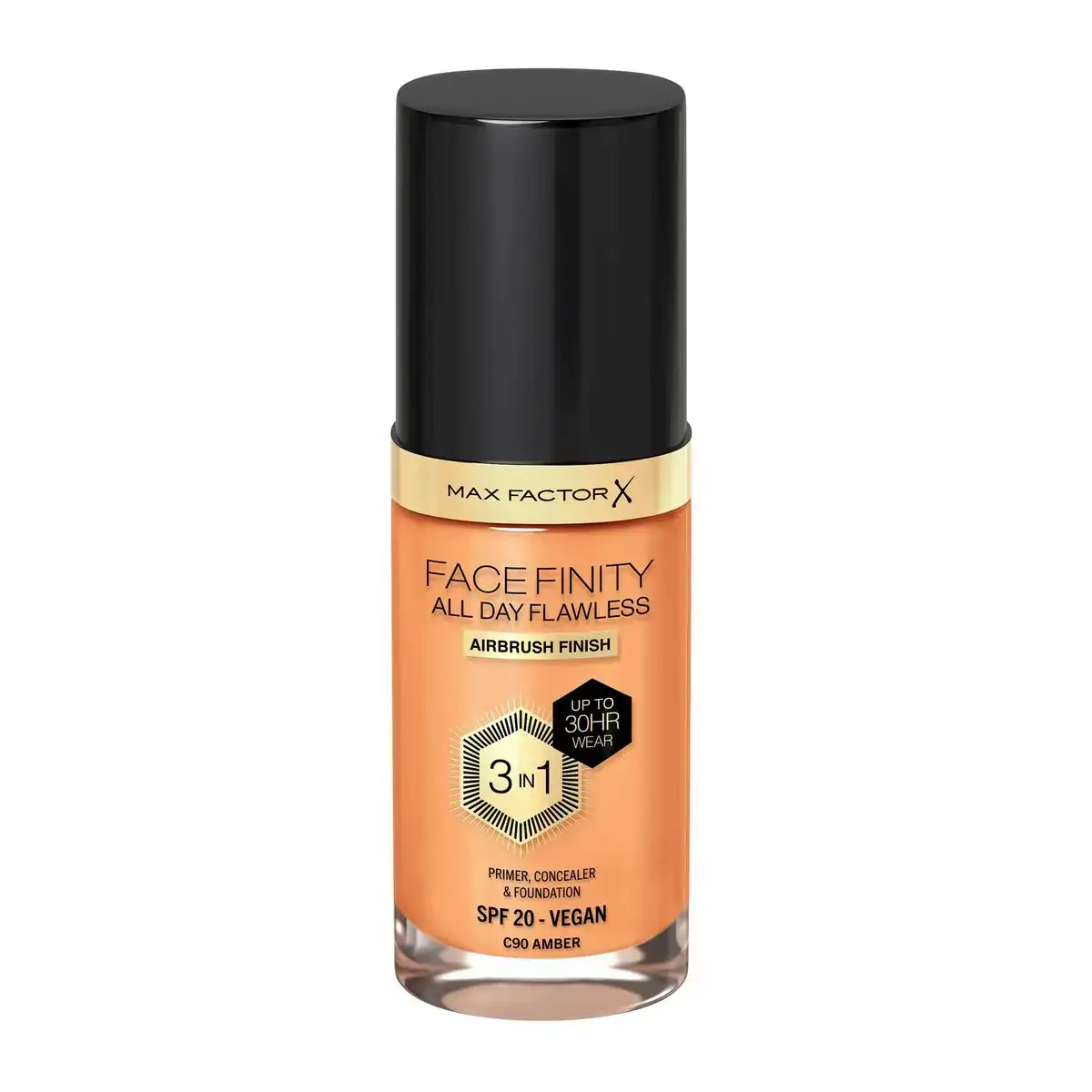 Base de maquillage liquide max factor facefinity all day flawless 3 en 1 no 90 amber 30 ml_4903. DIAYTAR COTE D'IVOIRE - Où Choisir est un Acte d'Amour pour le Côte d'Ivoire. Explorez notre boutique en ligne et choisissez des articles qui célèbrent la culture et l'artisanat du pays.