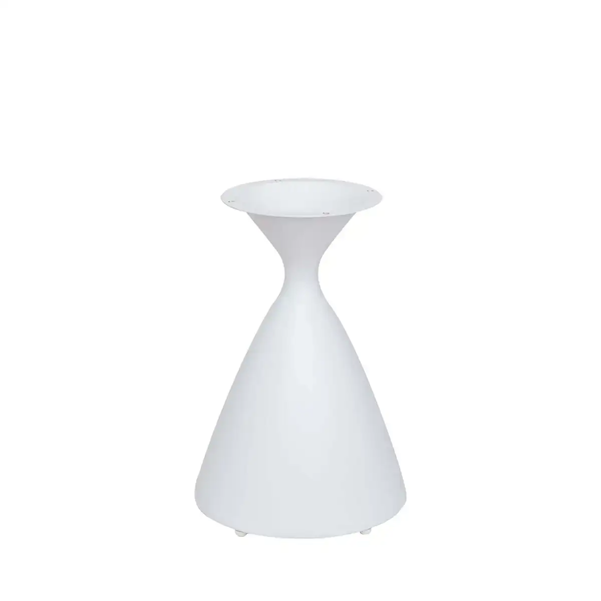 Base nadia table blanc aluminium 35 x 35 x 50 cm_4368. DIAYTAR COTE D'IVOIRE - Votre Escale Shopping incontournable. Explorez notre boutique en ligne et dénichez des trésors qui reflètent la richesse culturelle et la modernité du Côte d'Ivoire.