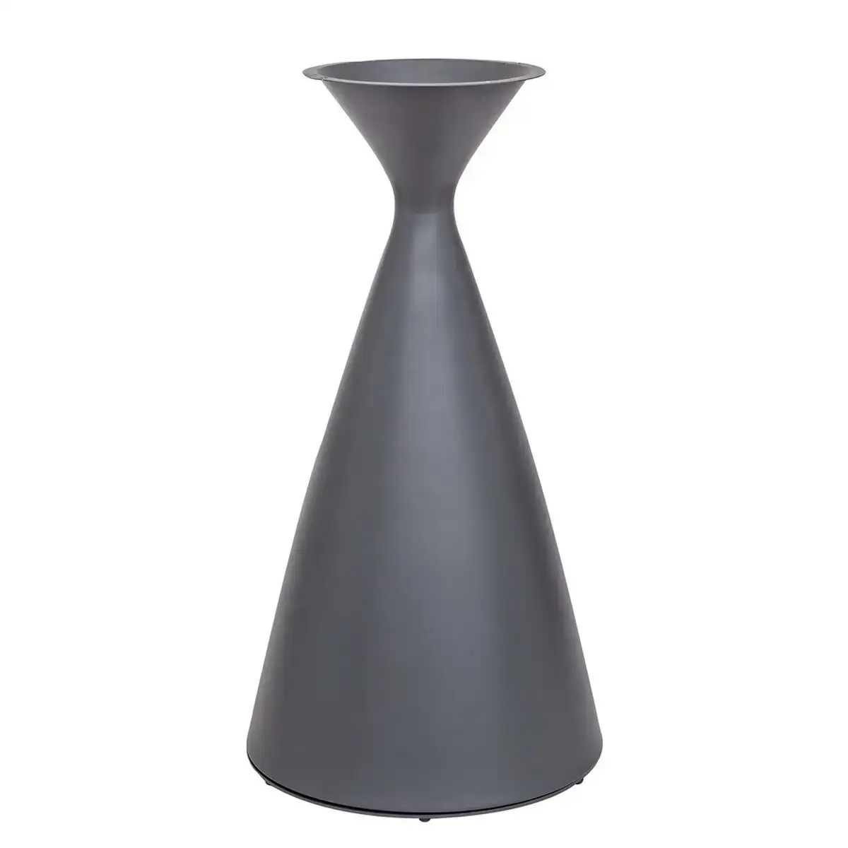 Base nadia table graphite aluminium 56 x 56 x 110 cm_5880. DIAYTAR COTE D'IVOIRE - L'Art de Vivre l'Excellence au Quotidien. Explorez notre gamme et choisissez des produits qui ajoutent une note de prestige à votre vie.