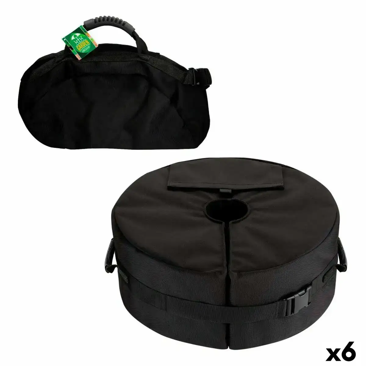 Base pour parapluie aktive 50 x 15 x 50 cm polyester 6 unites _3547. DIAYTAR COTE D'IVOIRE - Où la Qualité est Notre Engagement. Explorez notre boutique en ligne pour découvrir des produits conçus pour vous apporter satisfaction et plaisir.