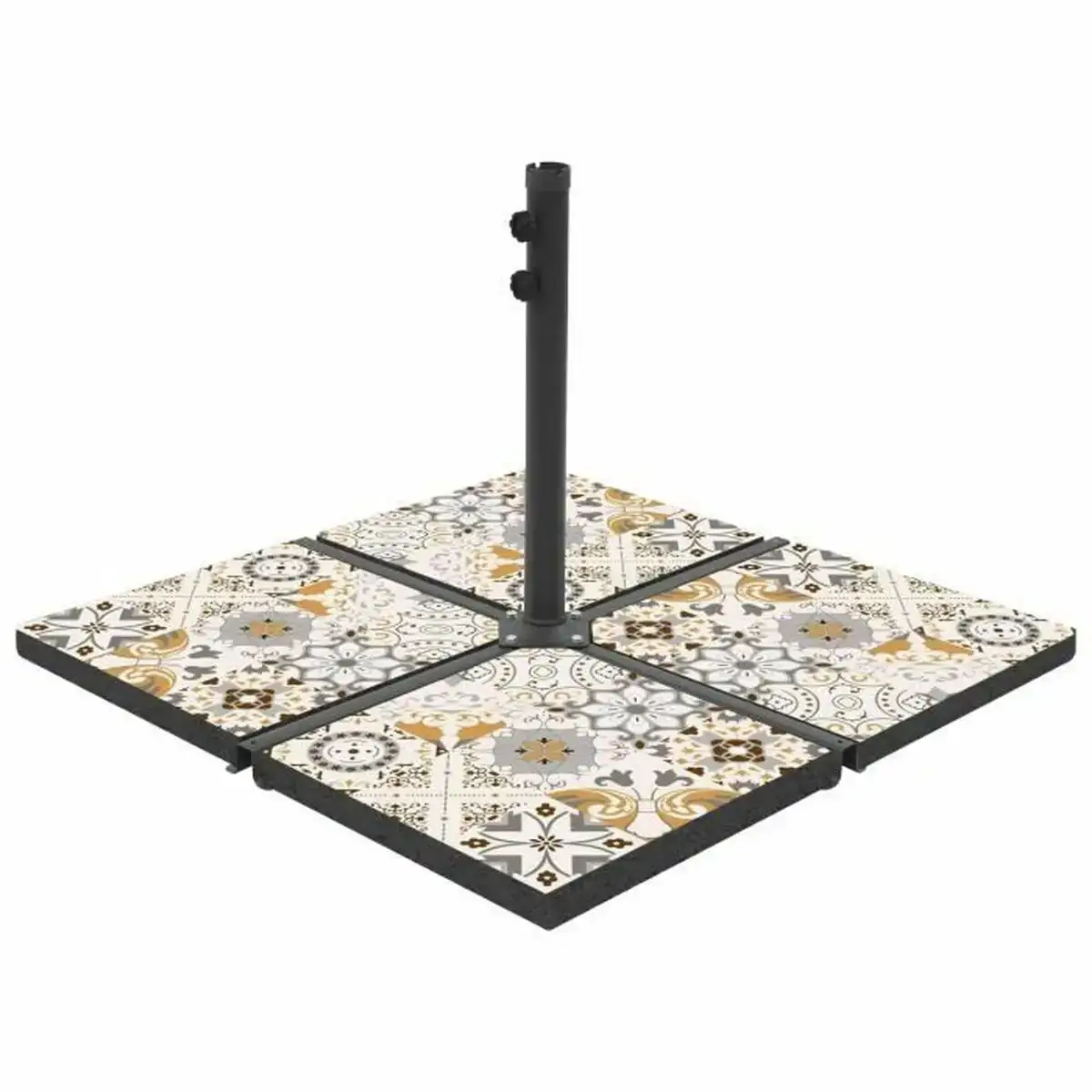 Base pour parapluie ceramique acier 41 x 41 x 4 4 cm_3502. DIAYTAR COTE D'IVOIRE - Votre Plateforme Shopping de Confiance. Naviguez à travers nos rayons et choisissez des produits fiables qui répondent à vos besoins quotidiens.