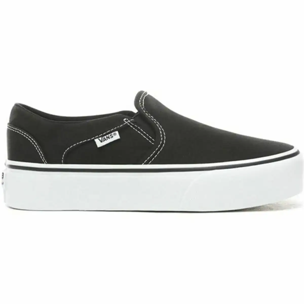 Baskets casual pour femme vans asher platform noir_9293. DIAYTAR COTE D'IVOIRE - Votre Paradis Shopping au Cœur du Côte d'Ivoire. Explorez notre boutique en ligne et découvrez des produits conçus pour enchanter chaque aspect de votre vie.