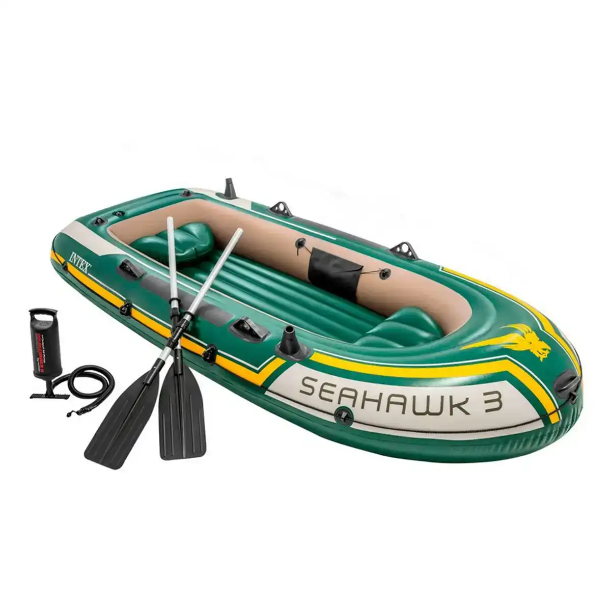 Bateau gonflable intex seahawk 3 vert 295 x 43 x 137 cm_8087. DIAYTAR COTE D'IVOIRE - Votre Destination Shopping d'Exception. Parcourez nos rayons virtuels et choisissez des produits qui incarnent l'excellence et la diversité.