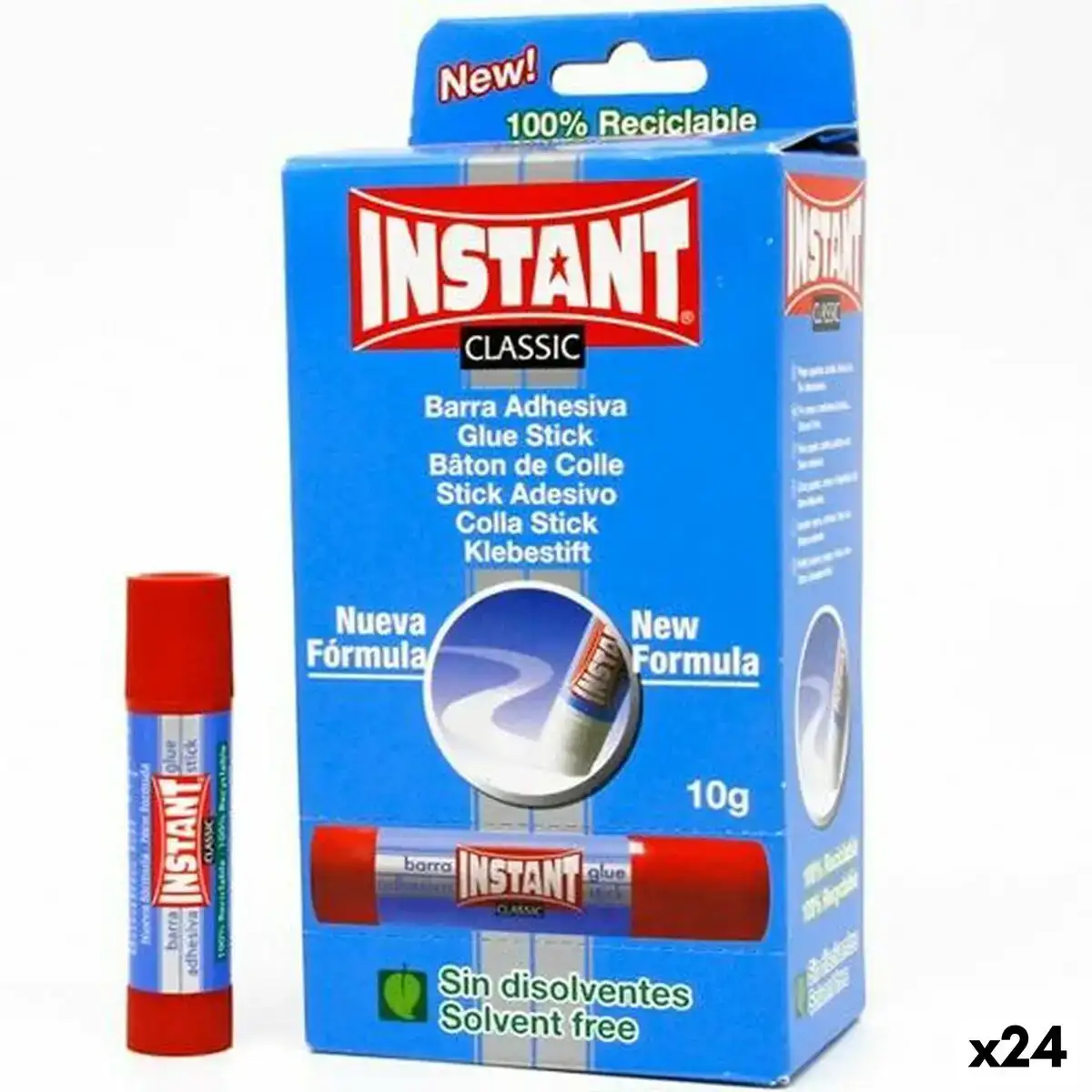 Baton de colle playcolor classic 10 g 24 unites _2769. DIAYTAR COTE D'IVOIRE - Votre Boutique en Ligne, Votre Histoire. Explorez notre sélection et découvrez des produits qui reflètent votre parcours et vos aspirations, un achat à la fois.
