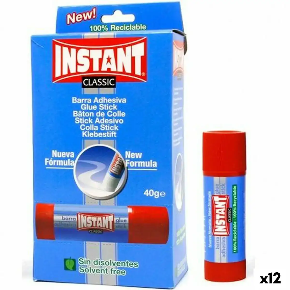 Baton de colle playcolor classic 40 g 12 unites _2268. Bienvenue sur DIAYTAR COTE D'IVOIRE - Où Chaque Détail compte. Plongez dans notre univers et choisissez des produits qui ajoutent de l'éclat et de la joie à votre quotidien.