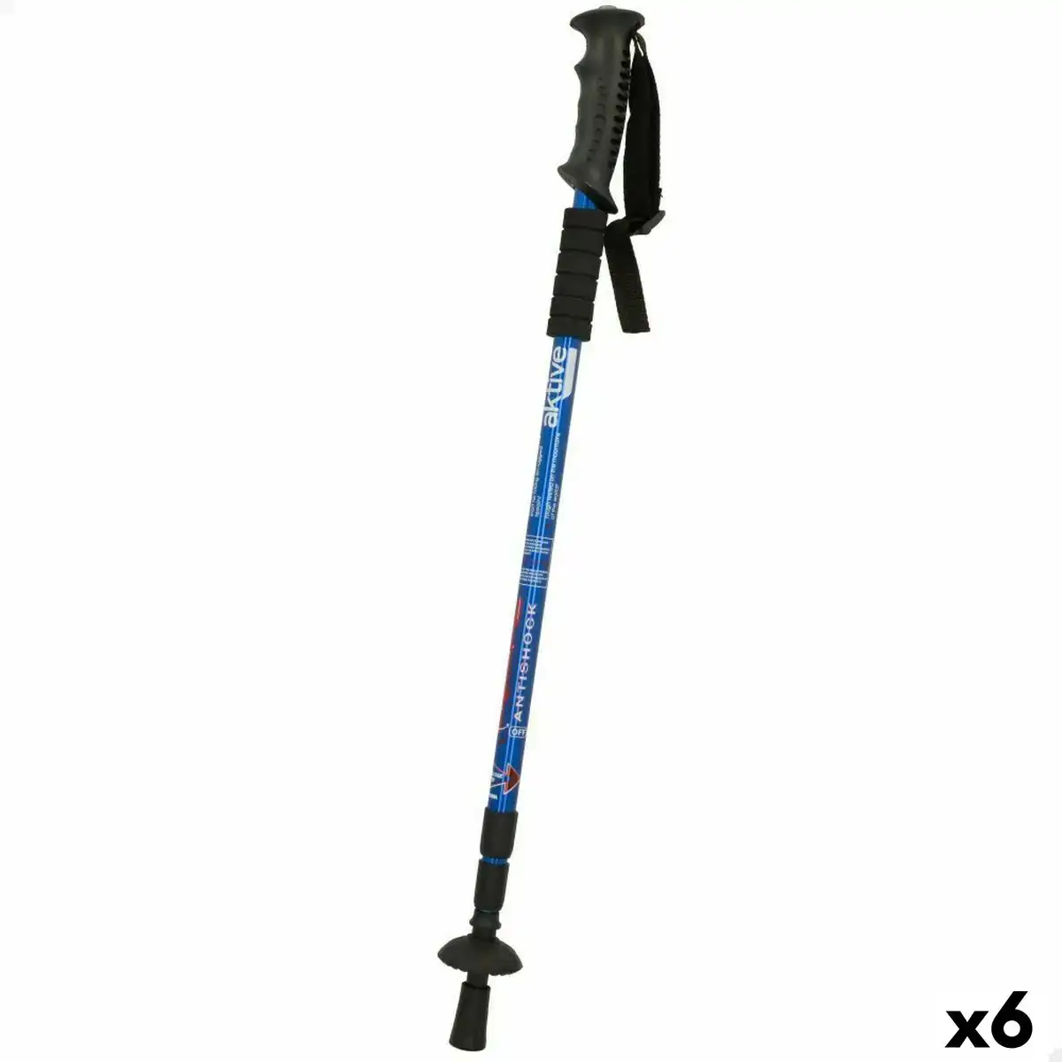 Baton trekking aktive 6 unites _7811. DIAYTAR COTE D'IVOIRE - L'Art de Trouver ce que Vous Aimez. Plongez dans notre assortiment varié et choisissez parmi des produits qui reflètent votre style et répondent à vos besoins.