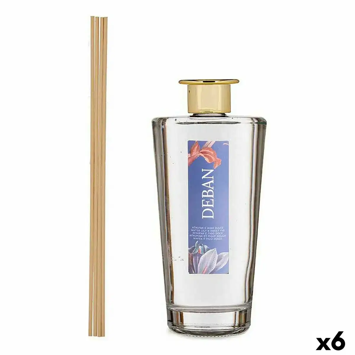 Batonnets parfumes deban figue nenuphar 500 ml 6 unites _5750. DIAYTAR COTE D'IVOIRE - L'Odyssée du Shopping à Votre Portée. Parcourez notre boutique en ligne et partez à la découverte d'articles qui rendront chaque jour spécial.